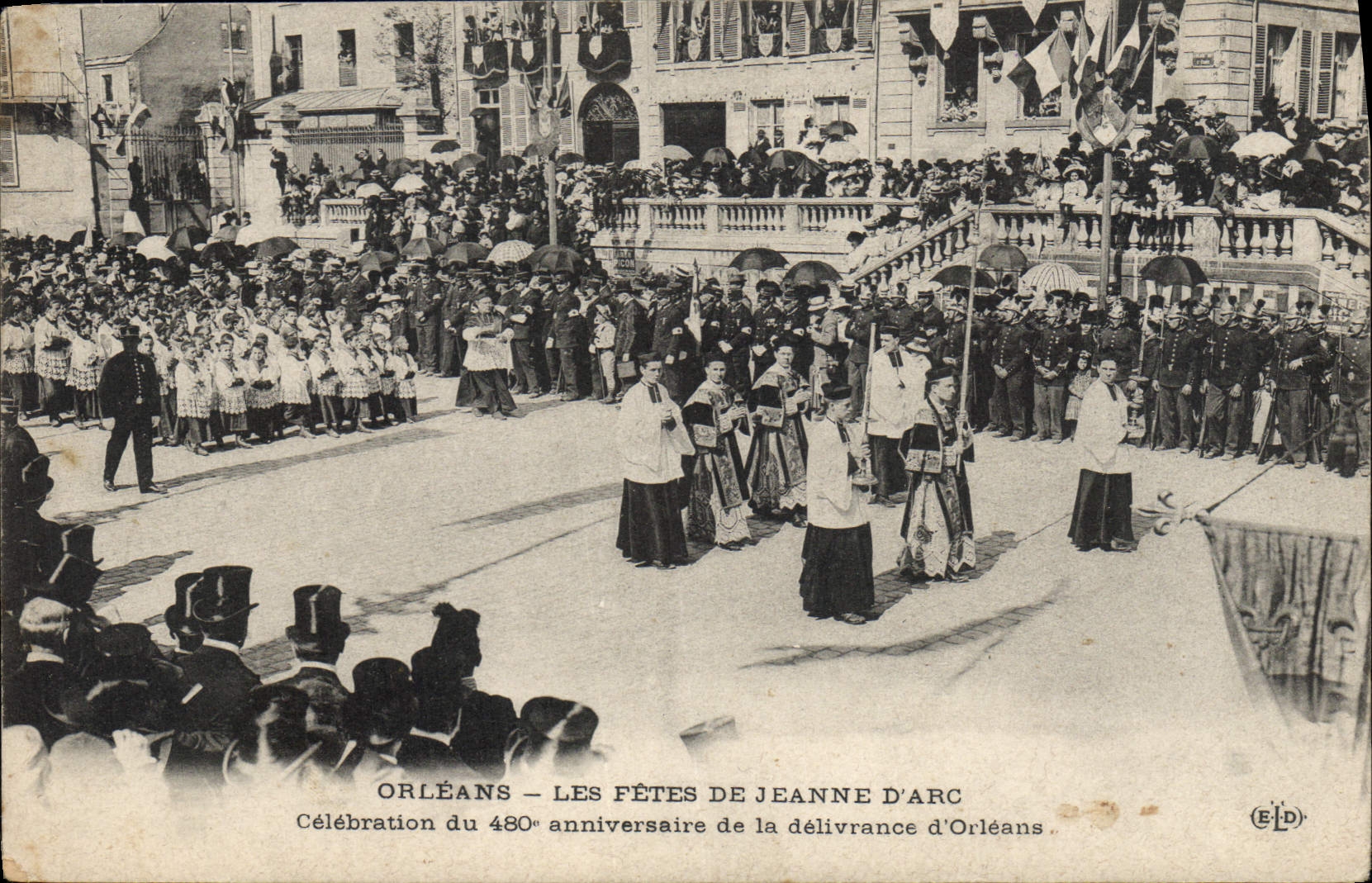 CPA Orleans Les Fetes de Jeanne d'Arc Celebration du 480eme anniversaire de la delivrance d'Orleans 