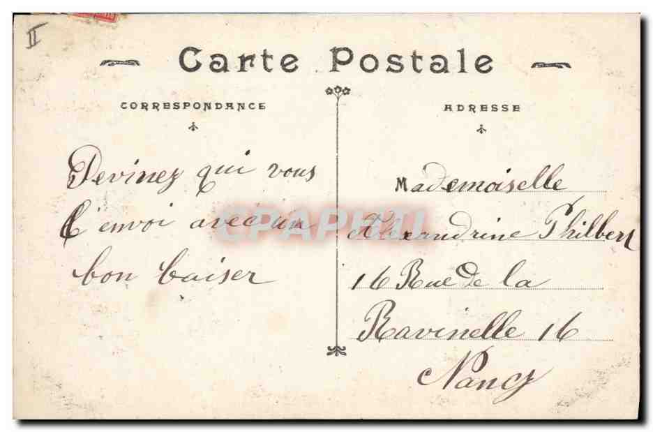 CPA Jeanne d'Arc  — Rückseite