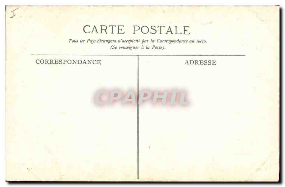 CPA Jeanne d'Arc Paris Musee du Louvre Ingres  — Verso