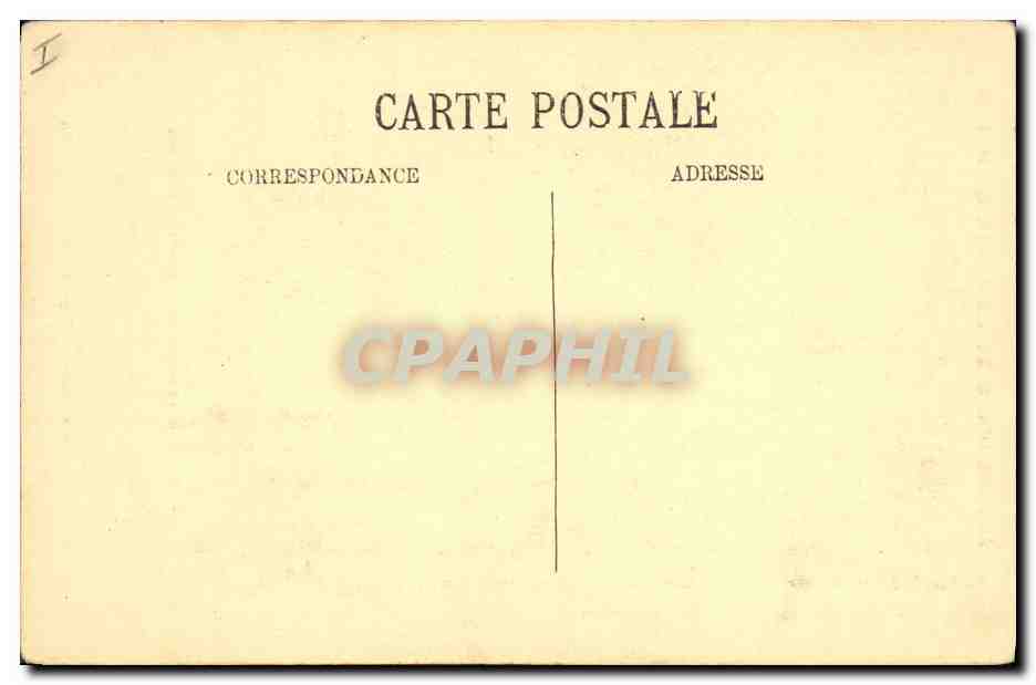 CPA Jeanne d'Arc et le crime de Reims  — Rückseite