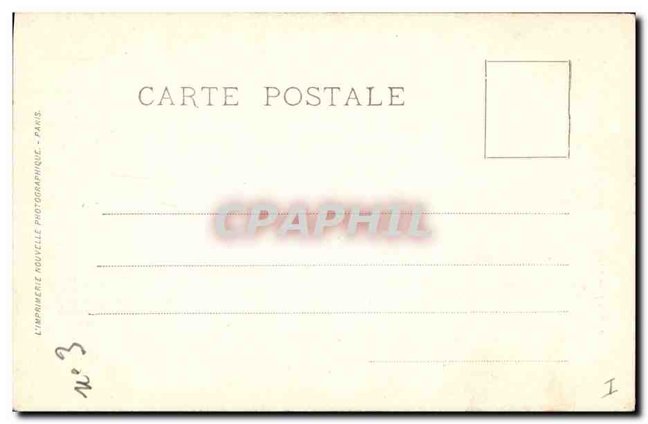 CPA Les fresques du Pantheon Le sacre de Charles VII Lenepveu Jeanne d'Arc  — Rückseite