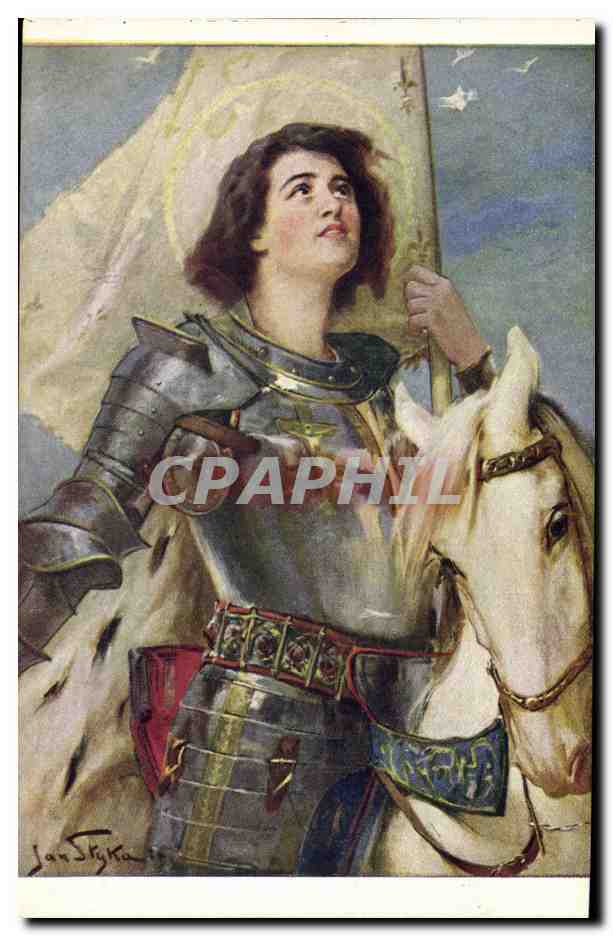 CPA Jeanne d'Arc Jan Styka 