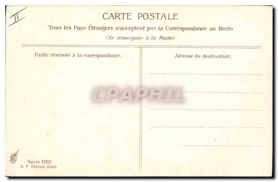 CPA Fantaisie Illustrateur Asti Femme  — Rückseite