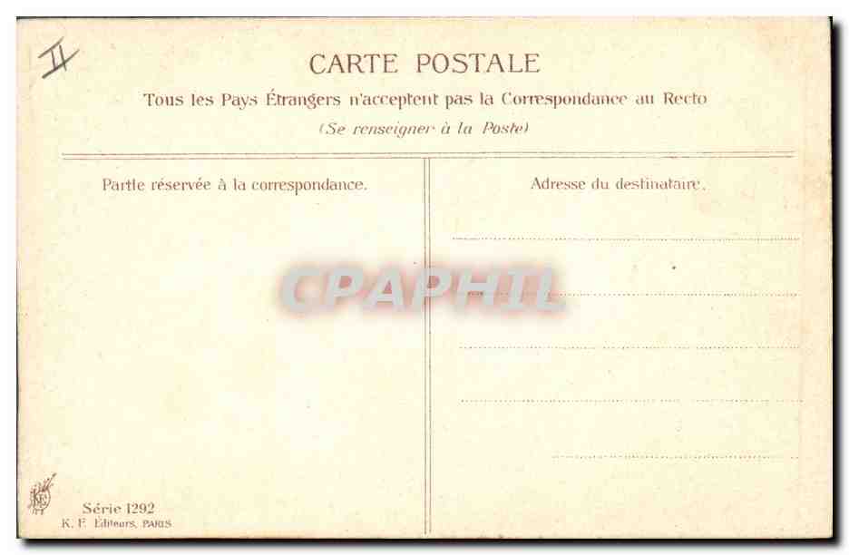 CPA Fantaisie Illustrateur Asti Femme  — Rückseite