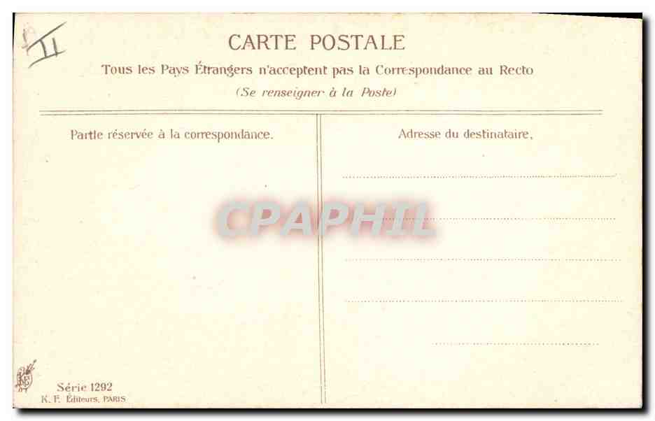 CPA Fantaisie Illustrateur Asti Femme  — Rückseite