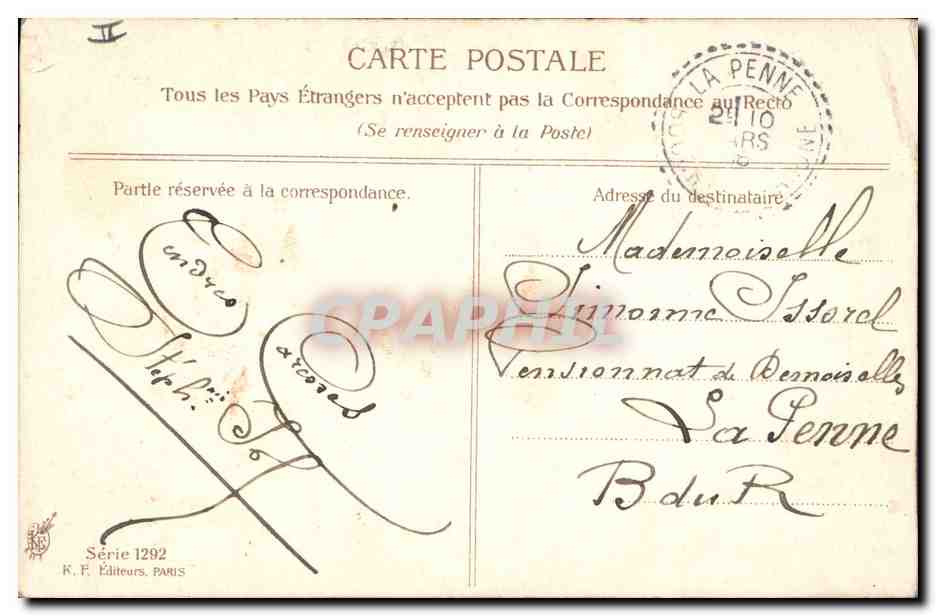 CPA Fantaisie Illustrateur Asti Femme  — Rückseite