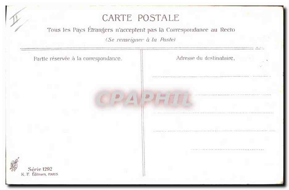 CPA Fantaisie Illustrateur Asti Femme  — Rückseite
