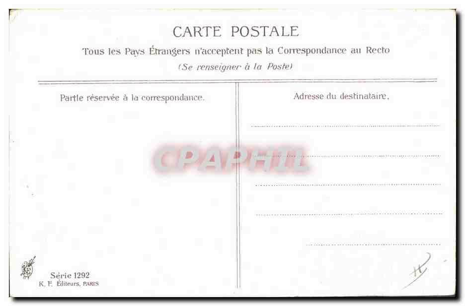 CPA Fantaisie Illustrateur Asti Femme  — Rückseite