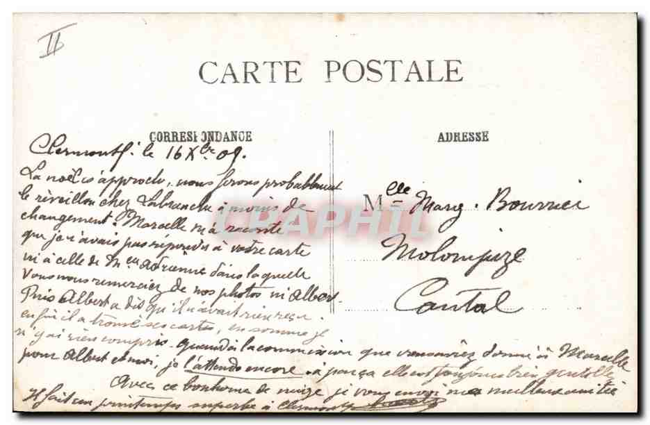 CPA Fantaisie Bonhomme de neige Enfant  — Rückseite