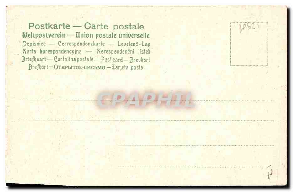 CPA Fantaisie Bonhomme de neige Femmes  — Rückseite