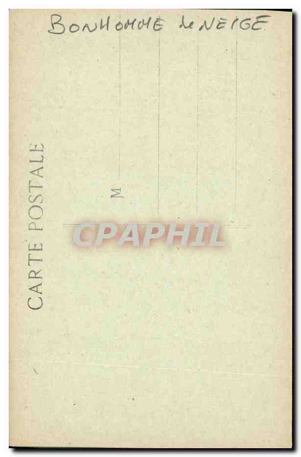 CPA Marseille La Caisse D'Epargne Place Estrangin  — Rückseite