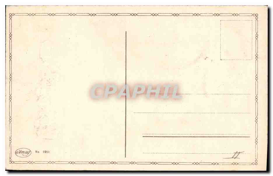 CPA Fantaisie Bonhomme de neige Enfants  — Verso