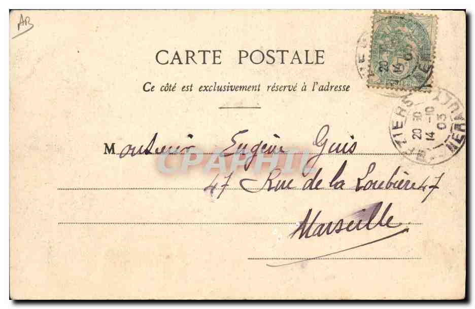 Abriènes de Béziers — Le Jeu des Piques — M. P., Phot. (signature Gavray) — Reverso