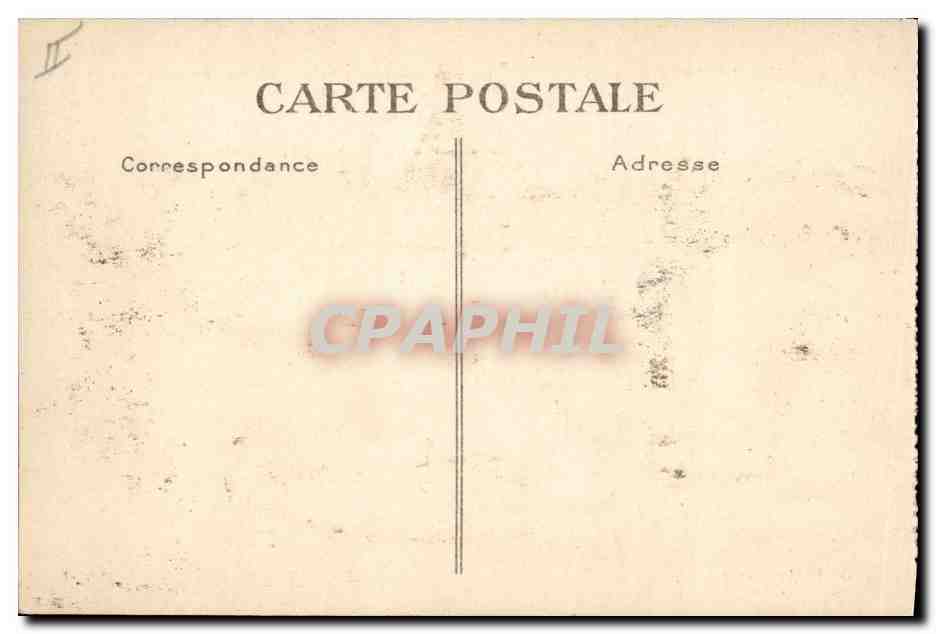 CPA Bateau Paquebot Paris Le Havre  — Verso