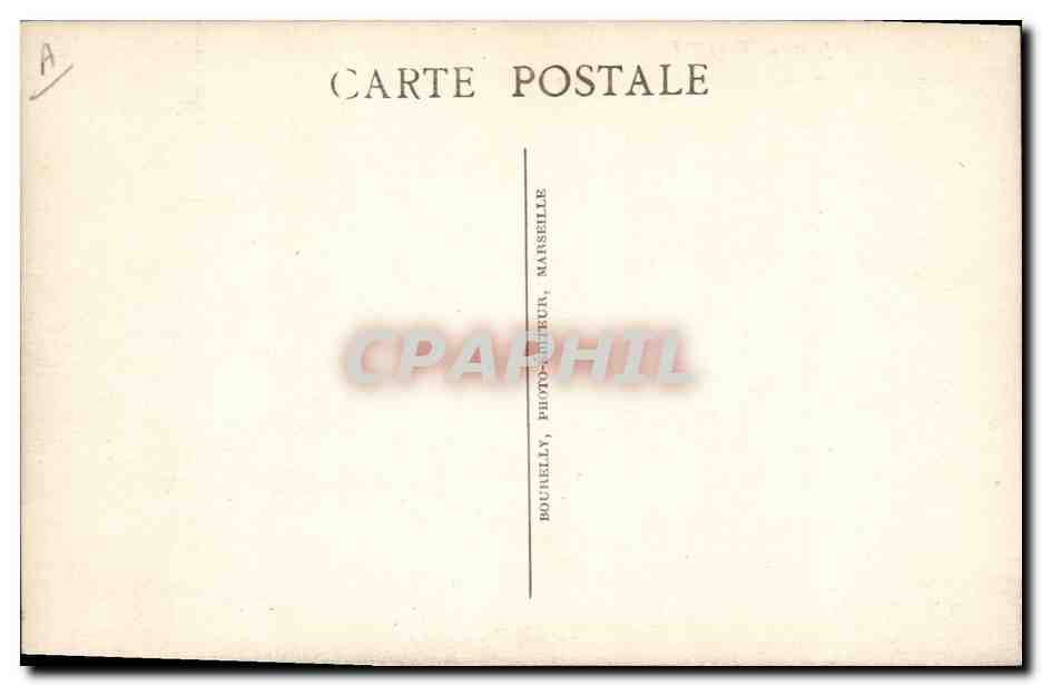 Paquebot Pierre LOTI — Messageries Maritimes — éditeur Bouchelly, Marseille — Rückseite