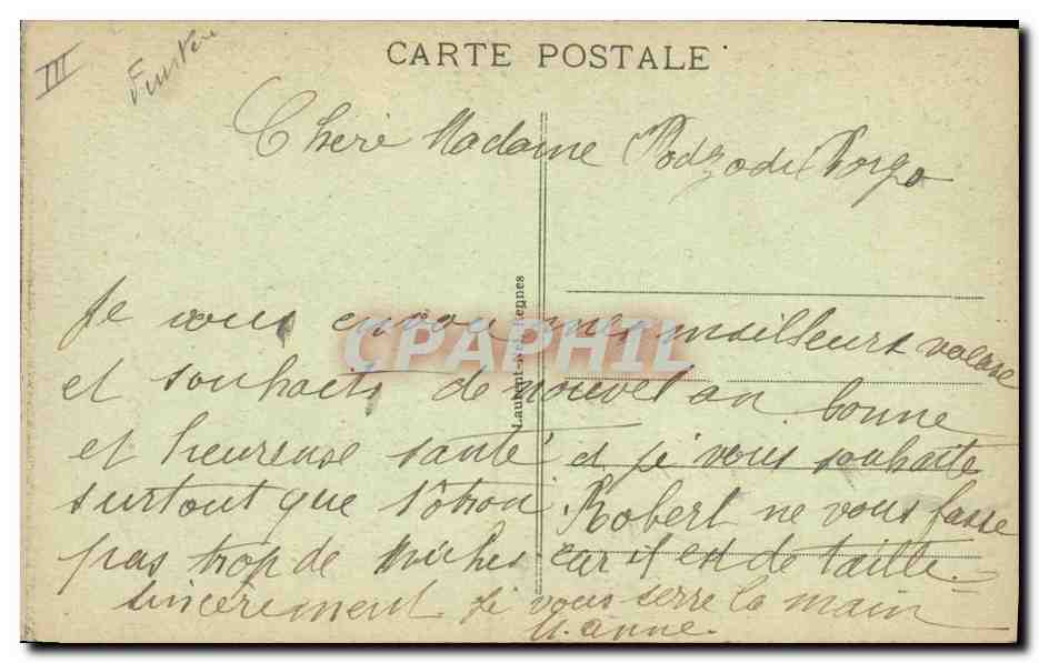 CPA Folklore Jeunes filles de Pont Aven  — Verso