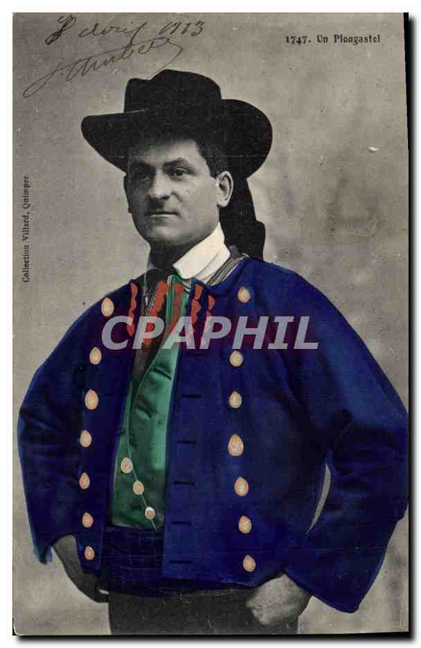 CPA Folklore Un Plougastel 