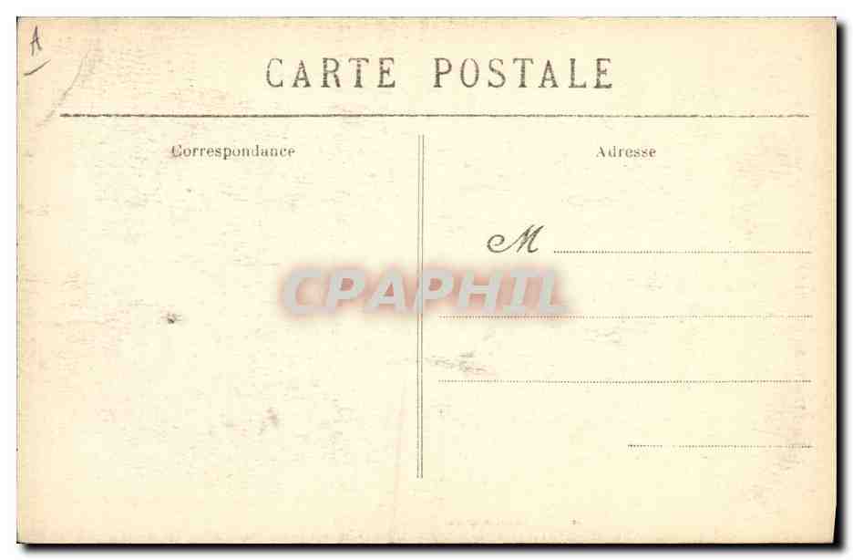 CPA Folklore Jeune fille de Pont L'Abbe  — Verso