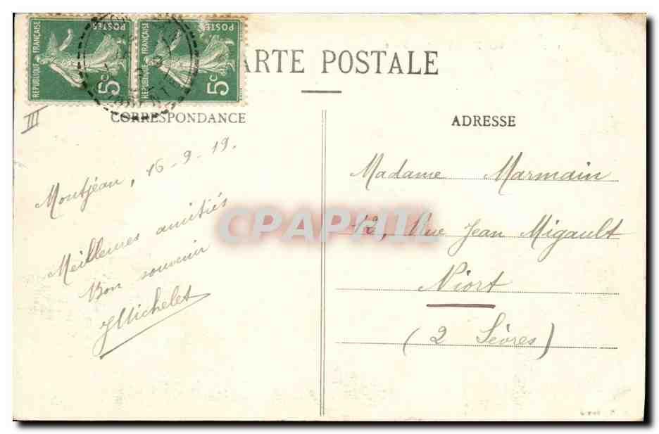 CPA Chasse a courre Chateau de Londigny La chasse Chiens Chien Sanglier — Reverso