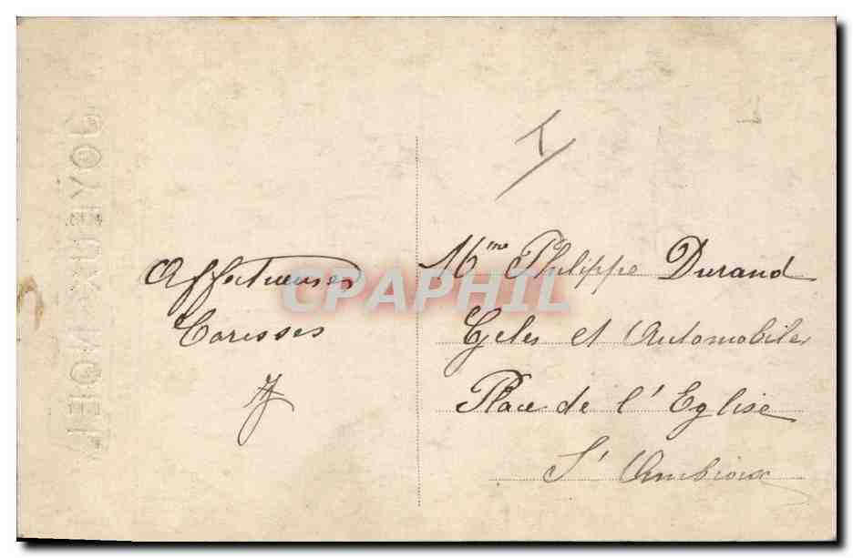 CPA Fantaisie Enfant Bebe Noel Sabot  — Rückseite
