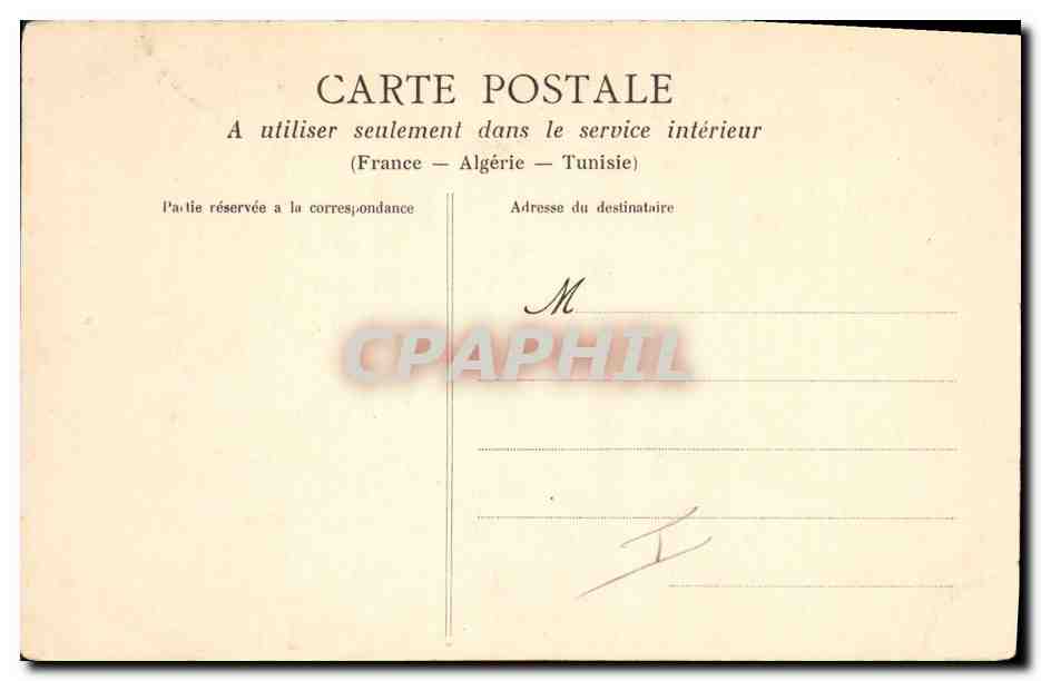 CPA Sabot Sabotiere  — Rückseite