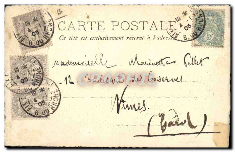 CPA Fantaisie Illustrateur Femme  — Verso