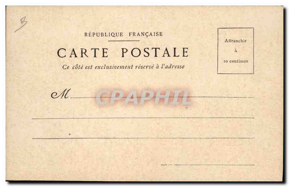 CPA Fantaisie Illustrateur Femme Louis XIII  — Rückseite