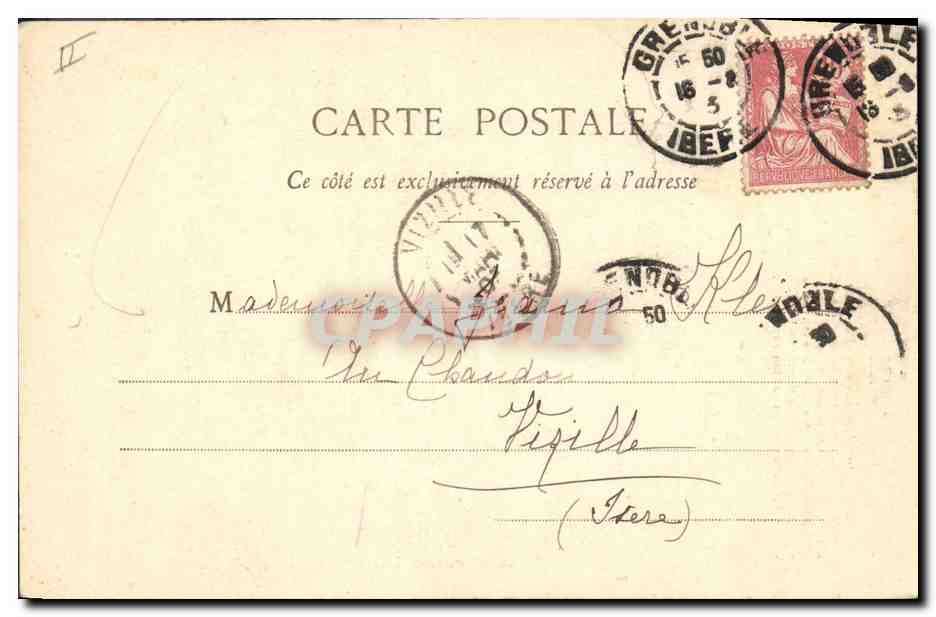 CPA Jeanne d'Arc  — Rückseite