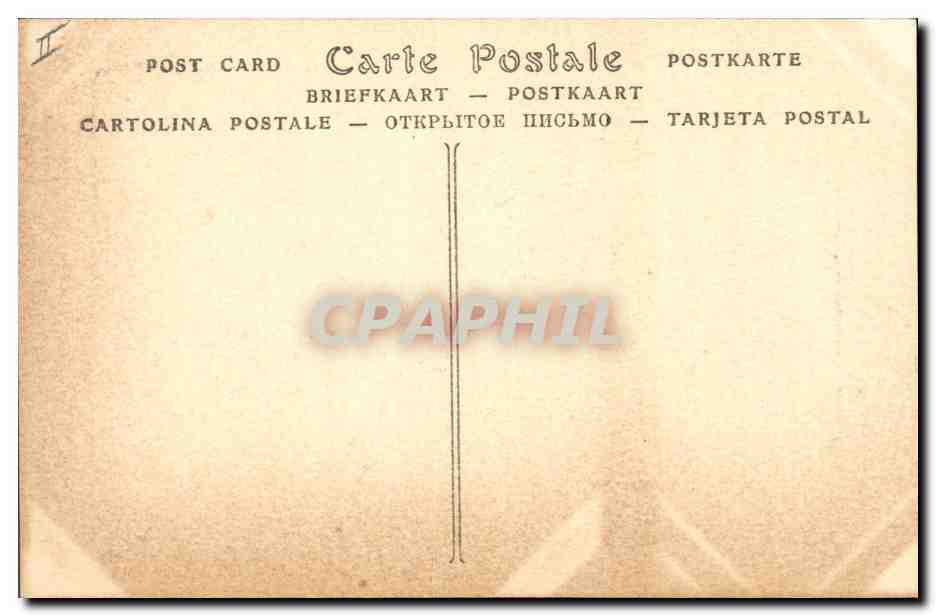 CPA Jeanne d'Arc L'etendard  — Rückseite