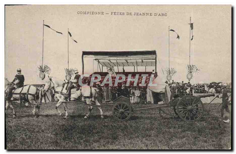 CPA Compiegne Fetes de Jeanne d'Arc 