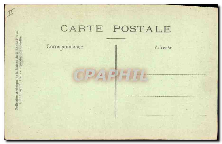CPA Sainte Jeanne d'Arc  — Verso