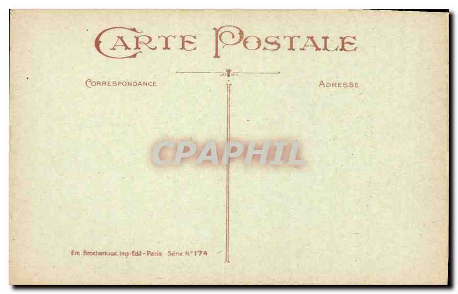 CPA Fantaisie Illustrateur Griff Les commandements de la jeune fille a marier  — Rückseite