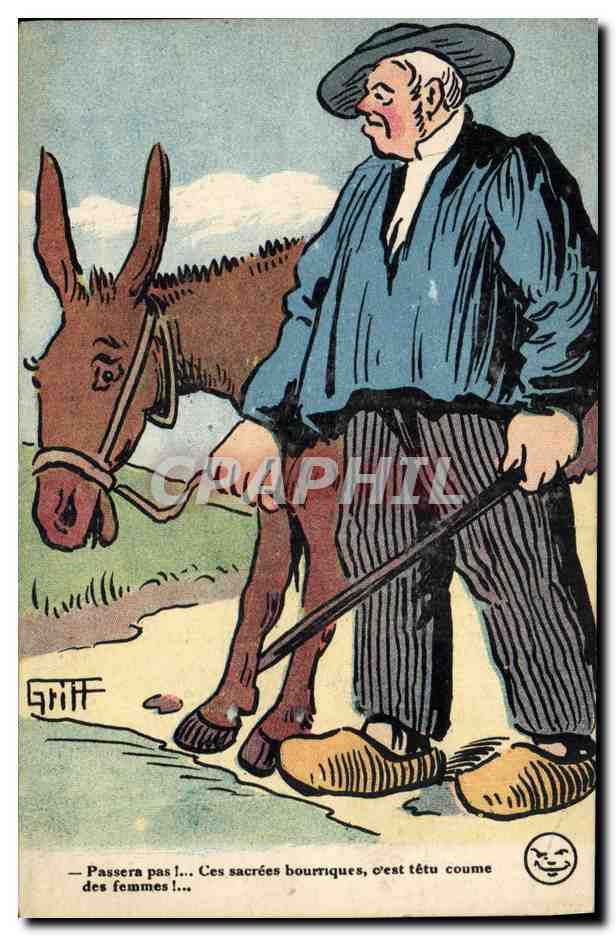CPA Fantaisie Illustrateur Griff 