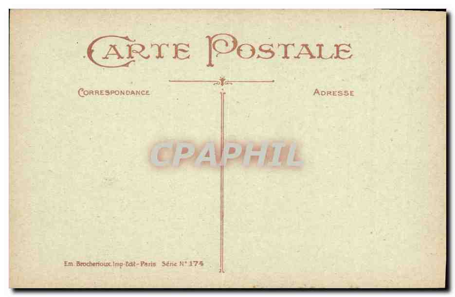 CPA Fantaisie Illustrateur Griff Les commandements de la parfaite cuisiniere  — Rückseite
