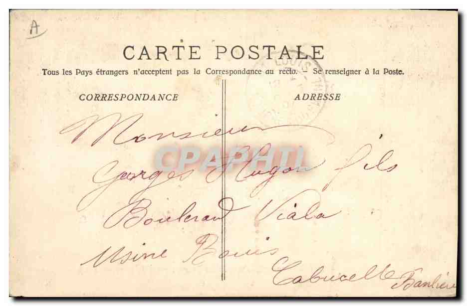 Course de Taureaux — Toréador appelant l'attention du Taureau avant de le passer à la muleta — Phototypie E. Lâcour, Mitisaille — Reverso