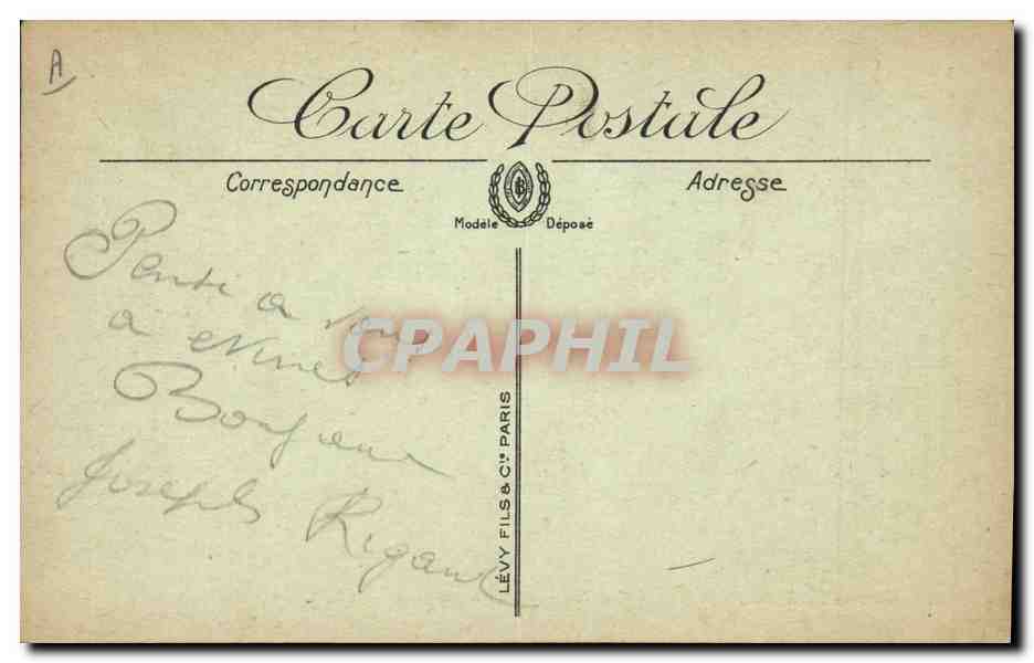 Course de taureaux — Une bonne pose de banderilles — LL. — N°7 — Verso