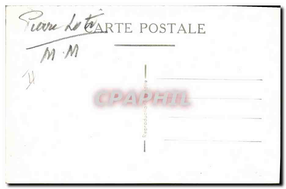 CPM Bateau Paquebot Pierre Loti  — Verso