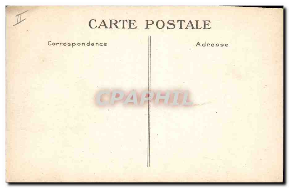 CPA Bateau Paquebot Le Havre Rochambeau  — Verso
