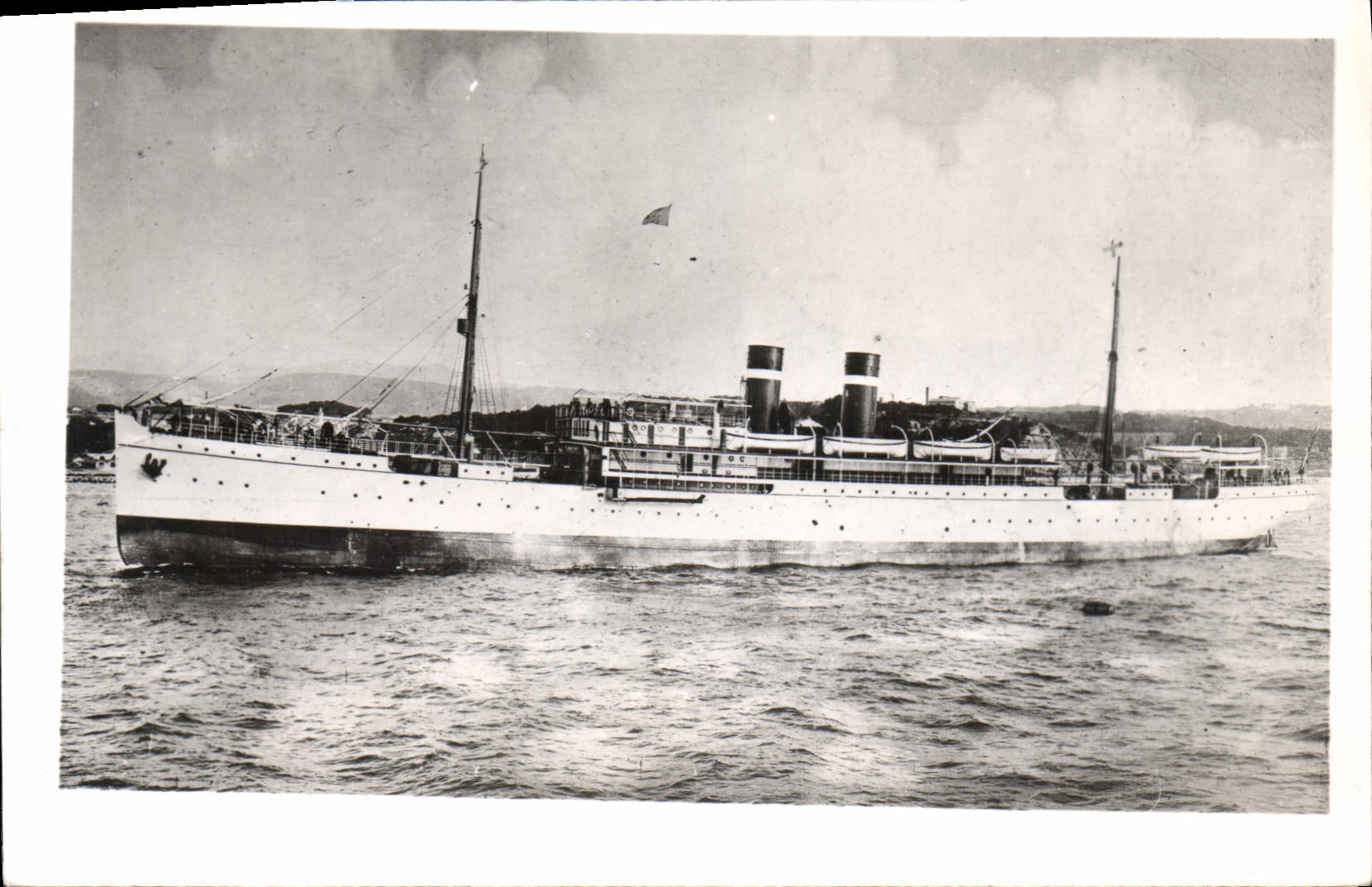 CPM Bateau Paquebot Roma Cie Fabre 