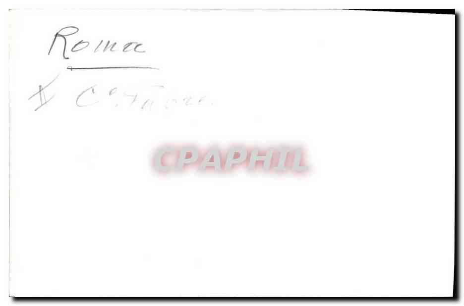 CPM Bateau Paquebot Roma Cie Fabre  — Verso