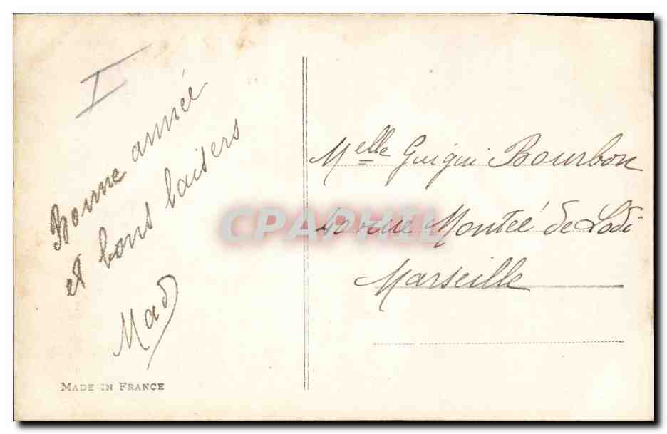 CPA Fantaisie Bonhomme de neige Enfants Luge  — Rückseite