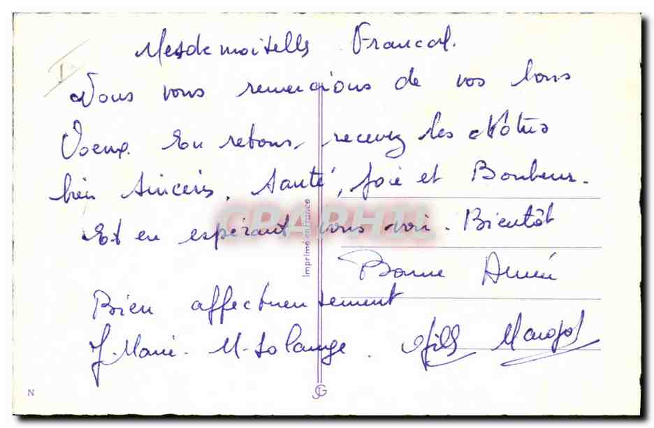 CPA Fantaisie Bonhomme de neige Chat Chats  — Verso