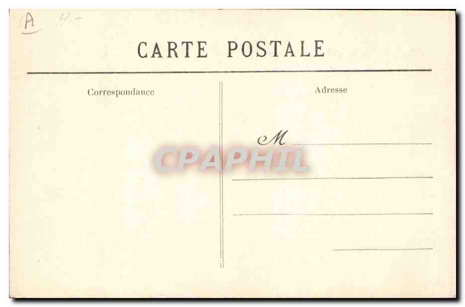 CPA Folklore Jeune fille de Questembert  — Verso