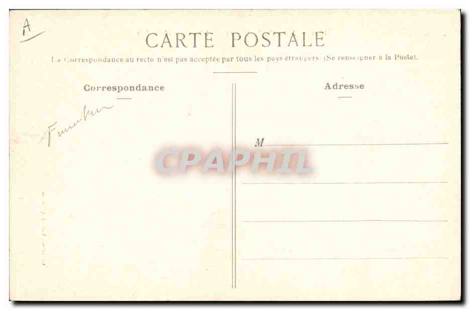 CPA Folklore Jeux d'enfants de Pont l'Abbe et Pluguffan  — Verso