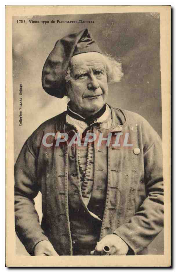 CPA Folklore Vieux type de Plougastel Daoulas 