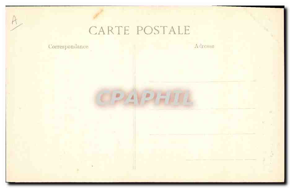 CPA Folklore Une jolie Bigoudene Costume de Pont L'Abbe  — Verso