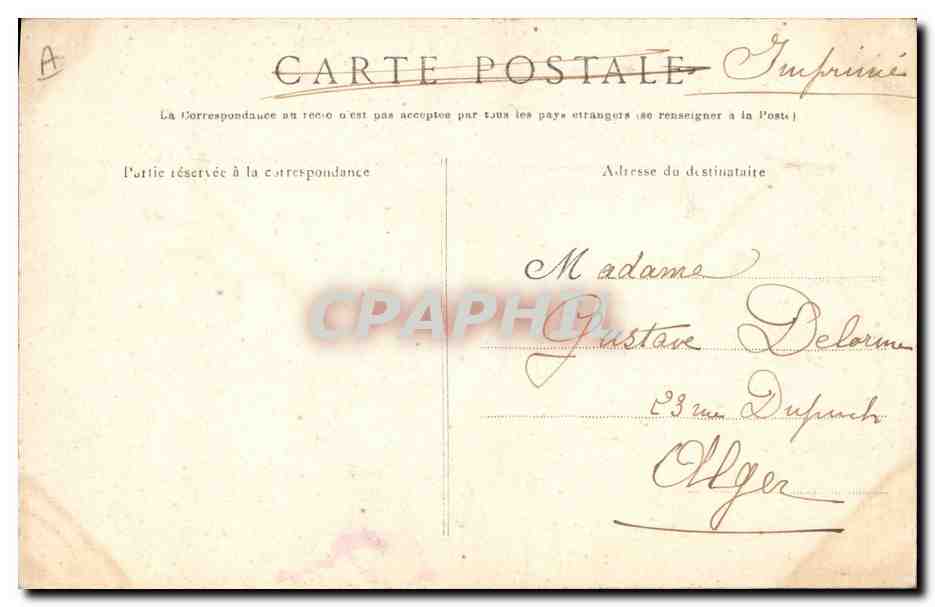 CPA Folklore Maries de Pont L'Abbe Mariage  — Verso