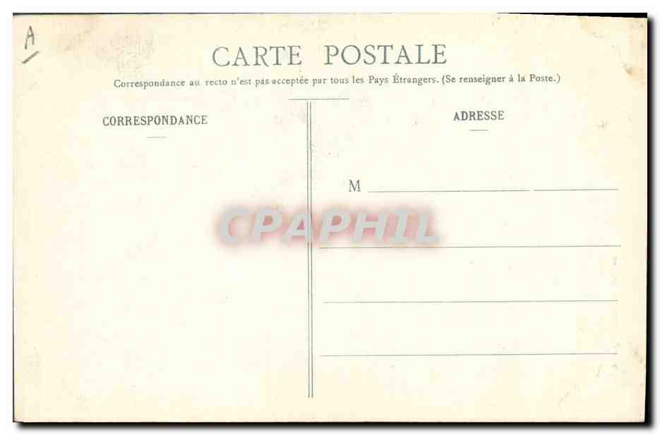 CPA Folklore Paysanne de Lorient  — Verso