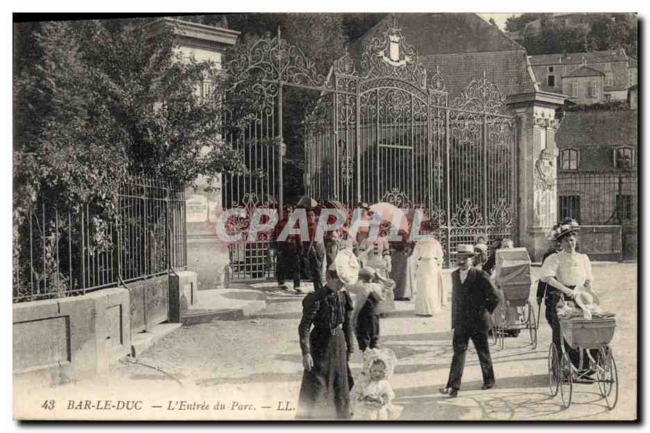 Bar-le-Duc — L'Entrée du Parc — LL. — Graphil