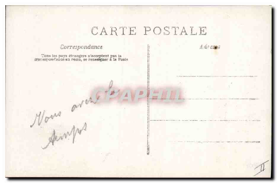 CPA Fantaisie Femme Mariage Jour de bonheur  — Rückseite